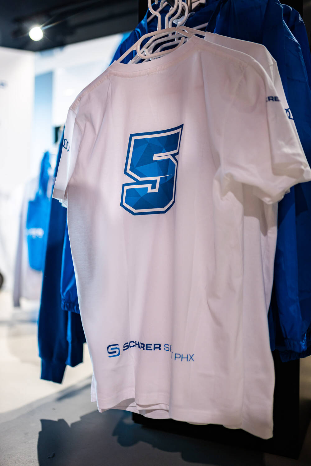 Scherer Sport T-Shirt weiß