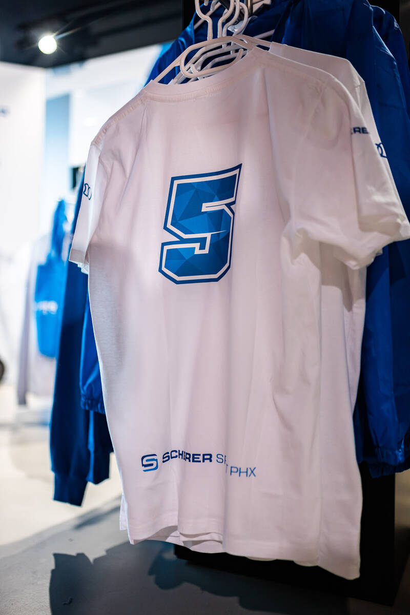 Schere Merch Scherer Sport T-Shirt weiß