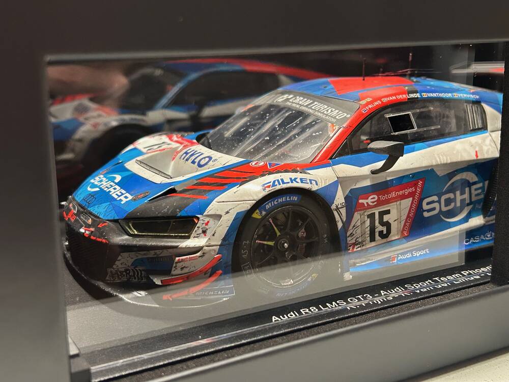 WINNER 24h Nürburgring 2022 Audi R8 LMS GT3 #15 FINISH LINE