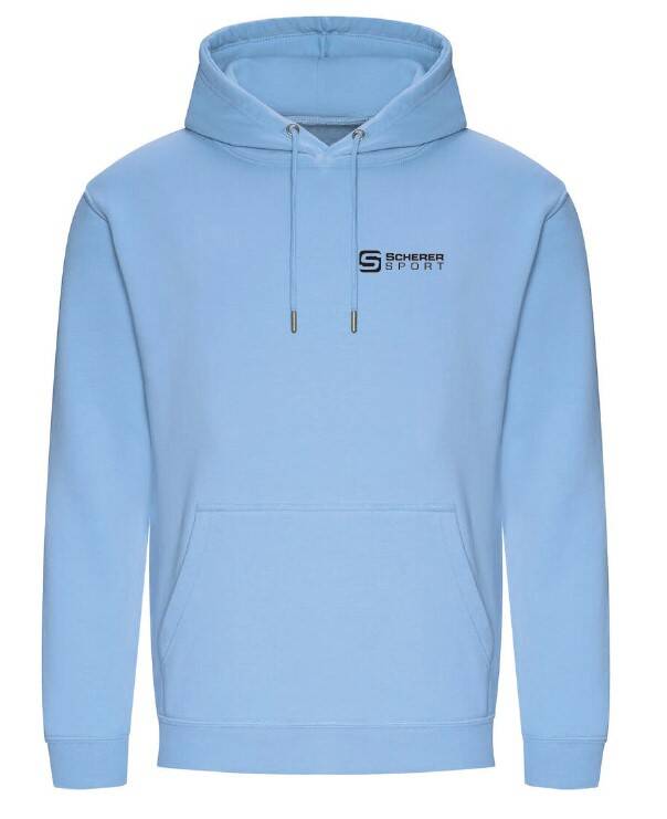 Scherer Sport Hoodie hellblau