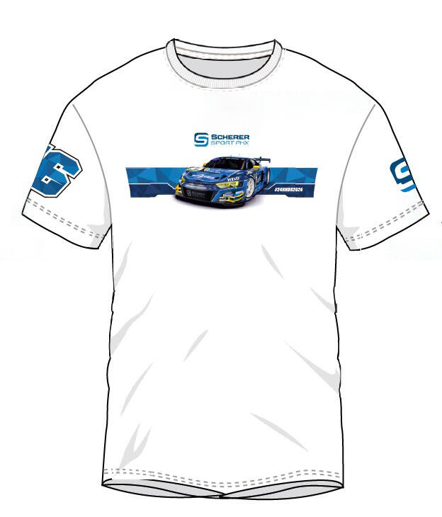Scherer Sport Event T-Shirt Audi 24h Nürburgring 2026