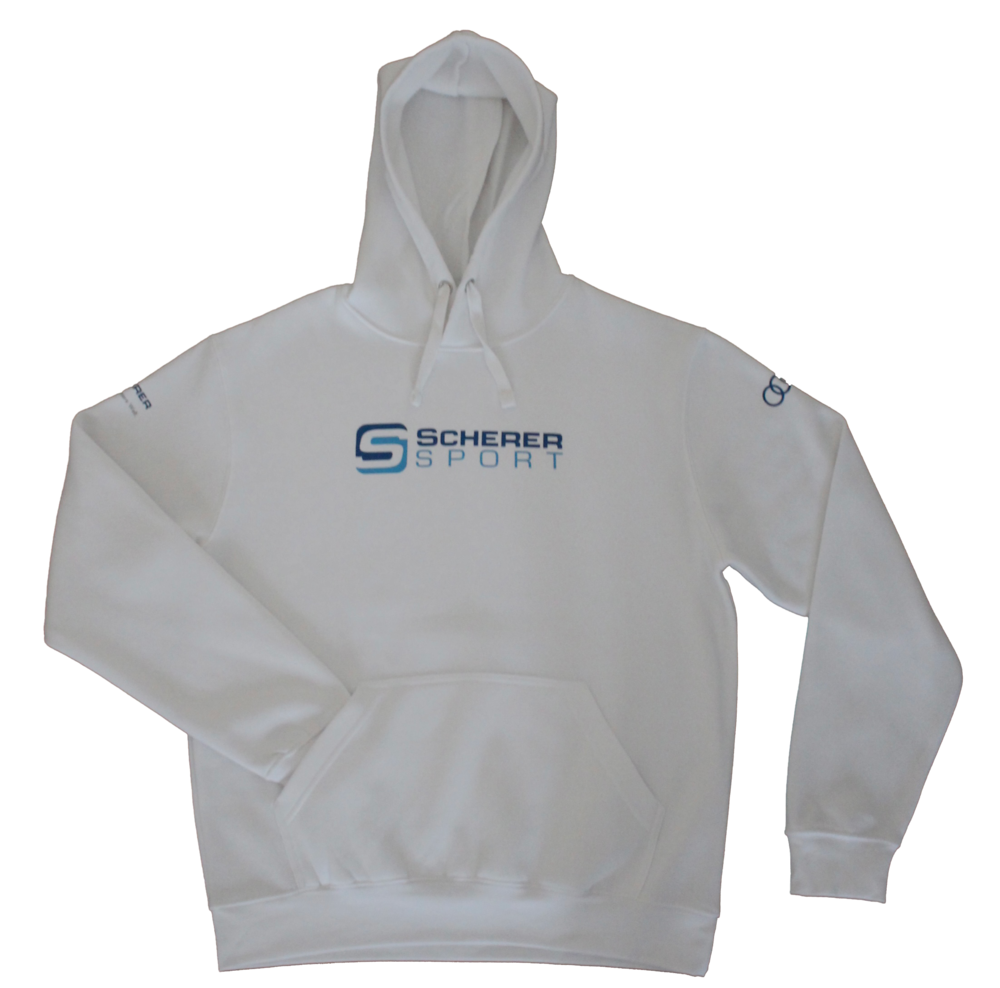 Scherer Sport Hoodie weiß